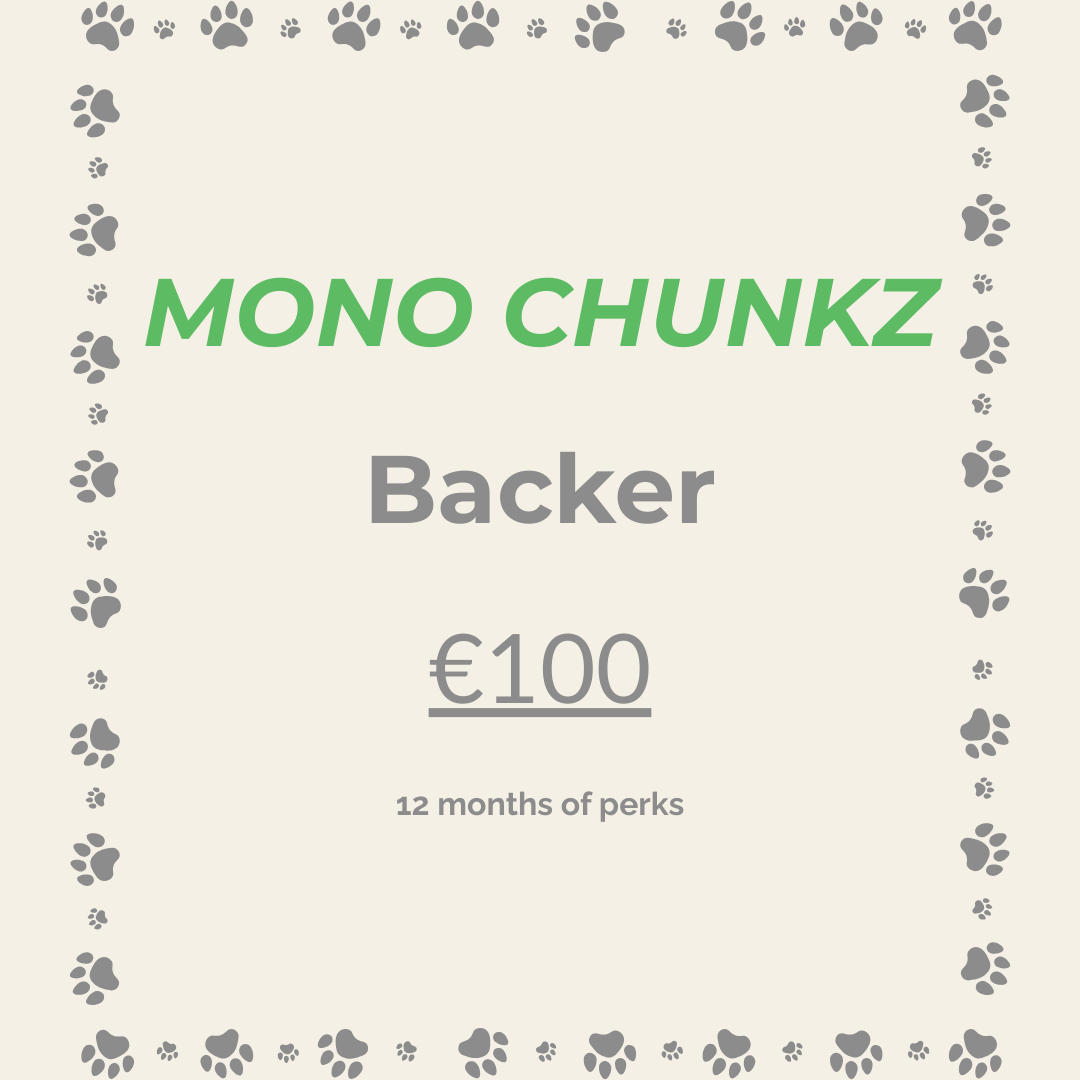 MONO CHUNKZ Backer Card €100