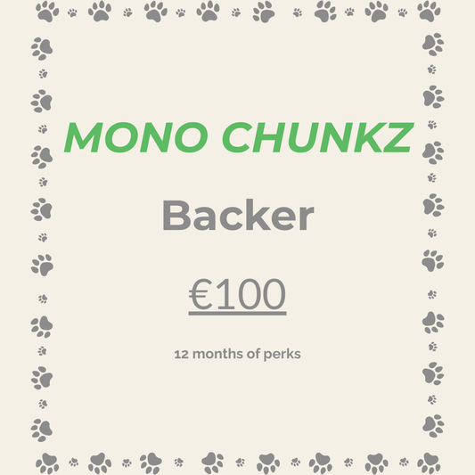 MONO CHUNKZ Backer Card €100